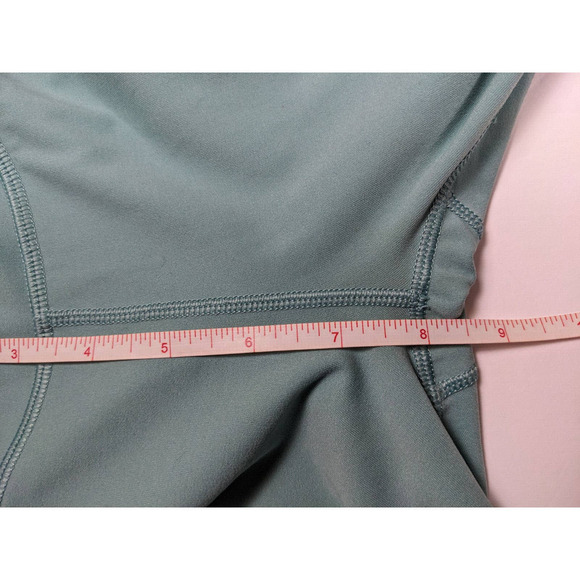 Calia Mid Rise Leggings Light Green Blue XS Pocket Stretch Pull On Skinny Soft - Picture 4 of 5